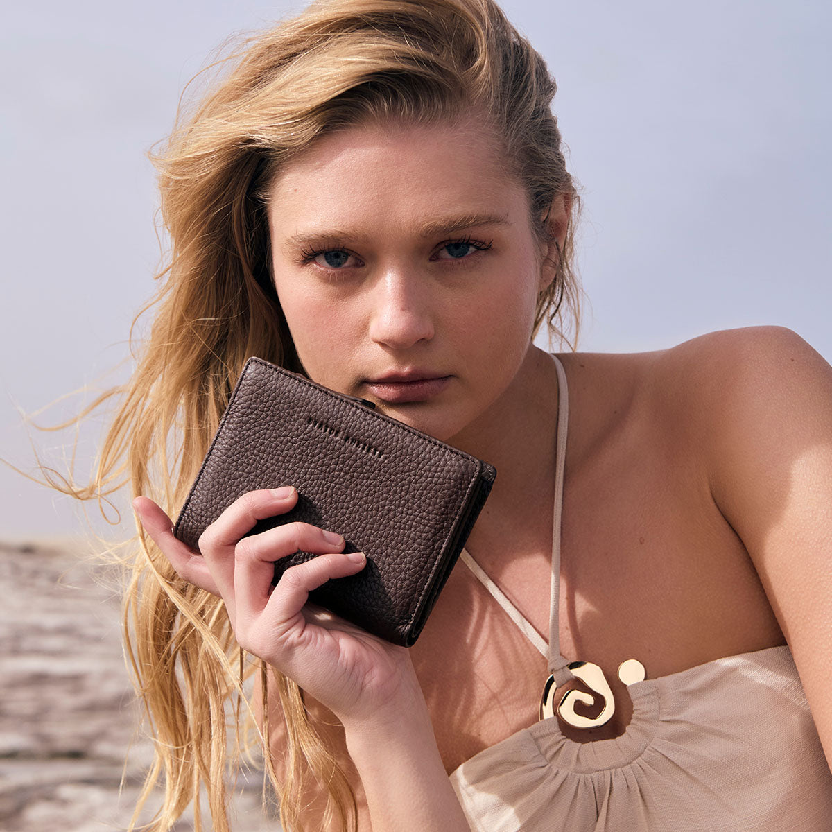 Status Anxiety Insurgency Women's Leather Wallet Cocoa