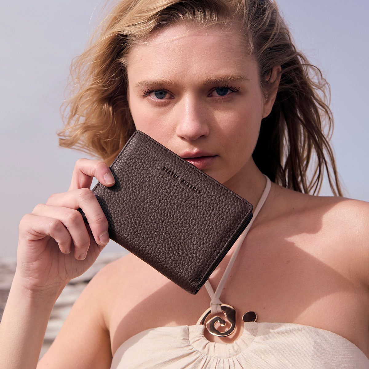 Status Anxiety Insurgency Women's Leather Wallet Cocoa