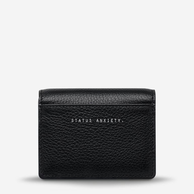 Status Anxiety Lumen Women's Leather Wallet Black