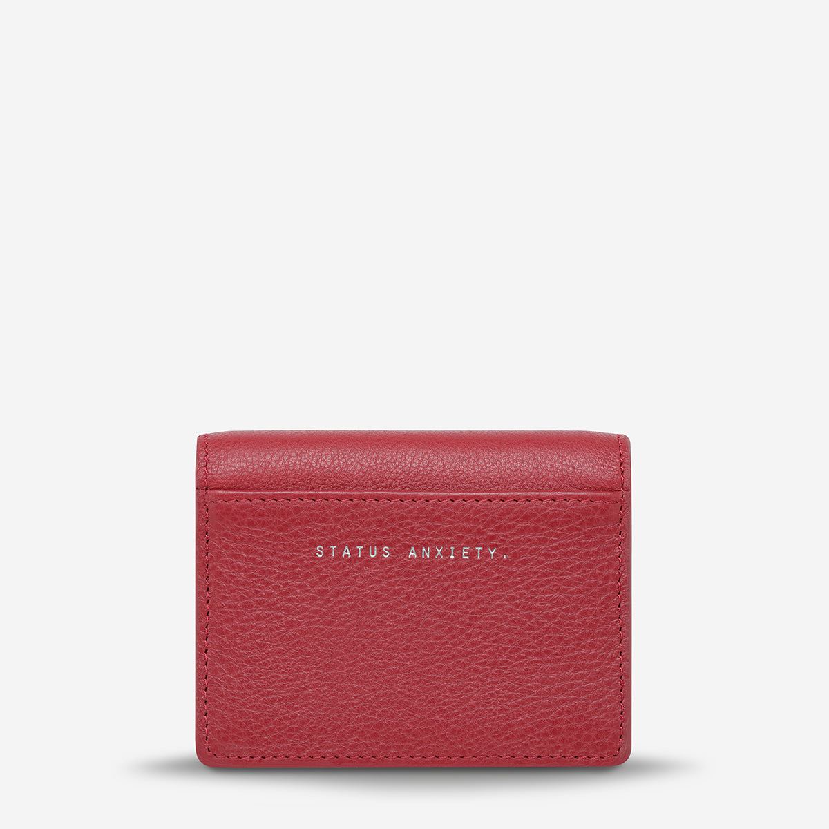 Status Anxiety Lumen Women's Leather Wallet Rouge