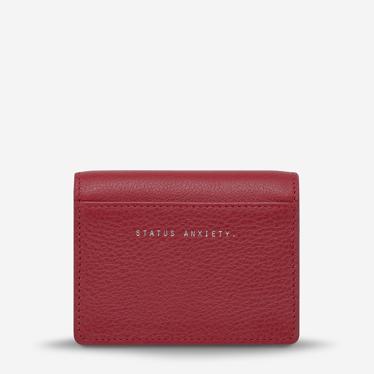 Status Anxiety Lumen Women's Leather Wallet Rouge