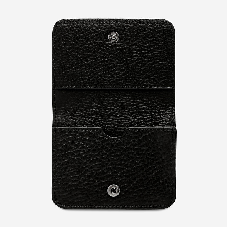 Status Anxiety Miles Away Women's Leather Wallet Black