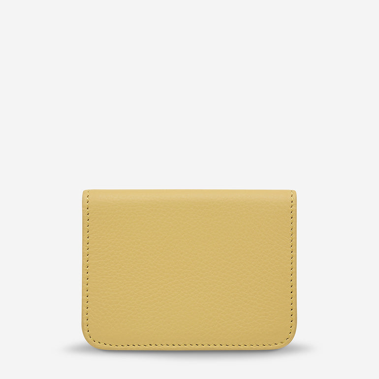 Status Anxiety Miles Away Women's Leather Wallet Buttermilk