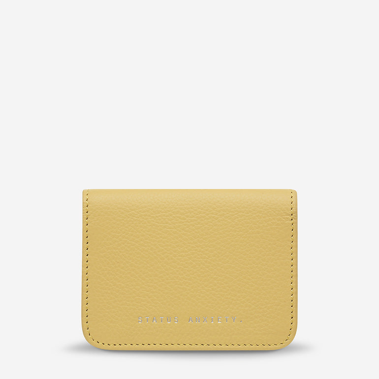 Status Anxiety Miles Away Women's Leather Wallet Buttermilk