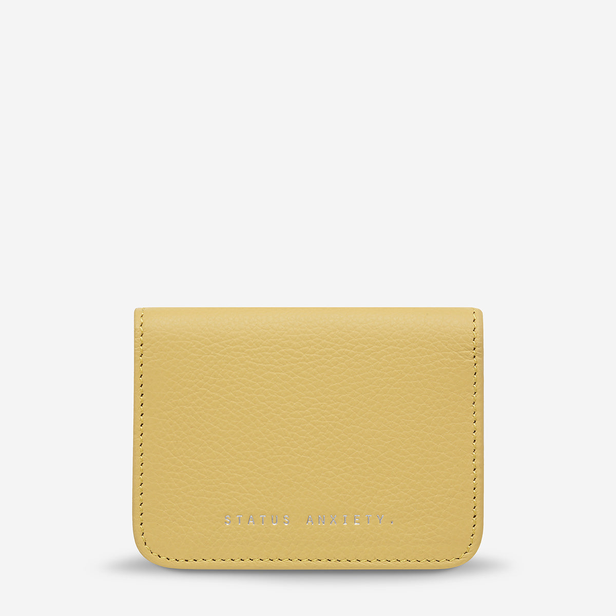 Status Anxiety Miles Away Women's Leather Wallet Buttermilk