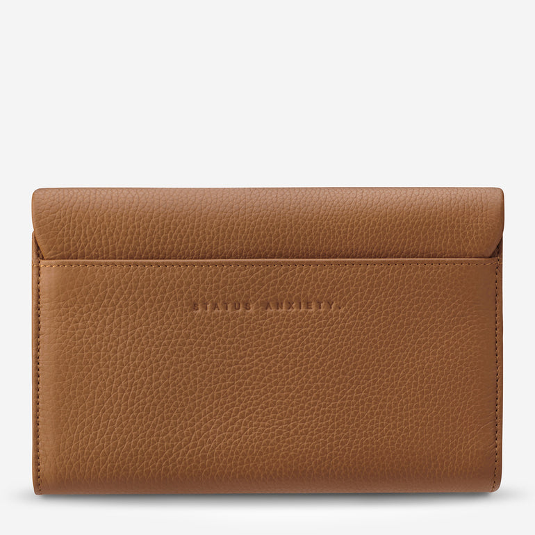 Status Anxiety Remnant Women's Leather Wallet Camel