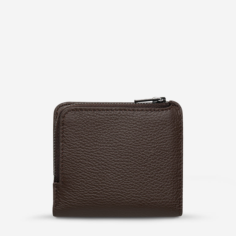 Status Anxiety Sense Of Wonder Women's Leather Wallet Cocoa