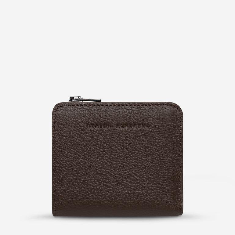 Status Anxiety Sense Of Wonder Women's Leather Wallet Cocoa
