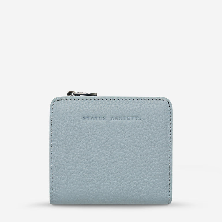 Status Anxiety Sense Of Wonder Women's Leather Wallet Powder Blue