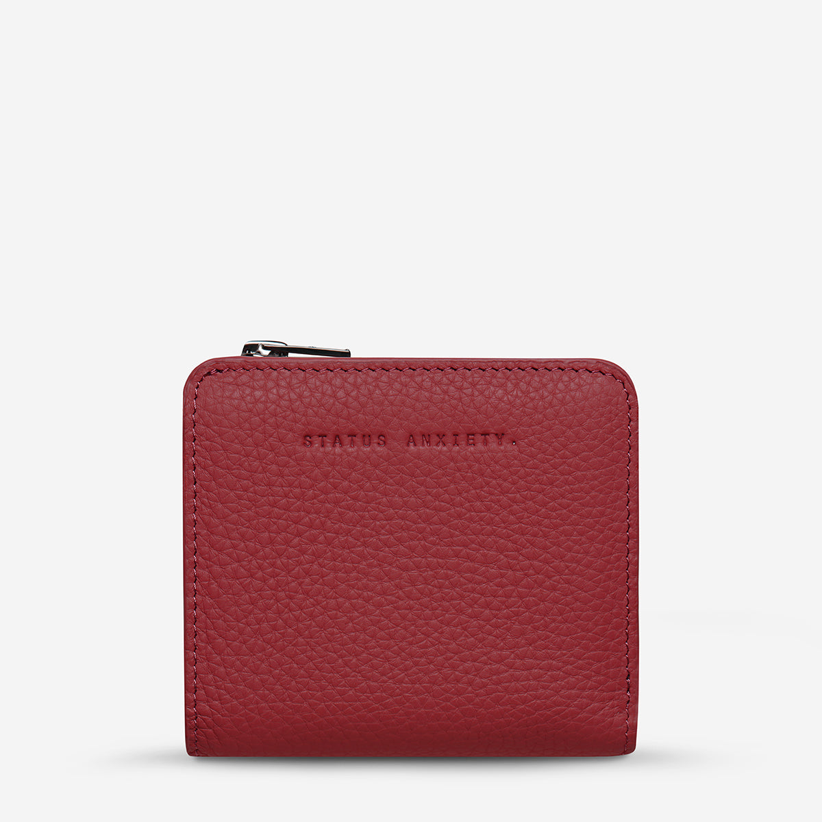 Status Anxiety Sense Of Wonder Women's Leather Wallet Rouge