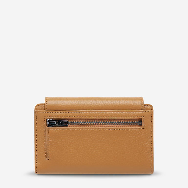 Status Anxiety Visions Women's Leather Wallet Tan