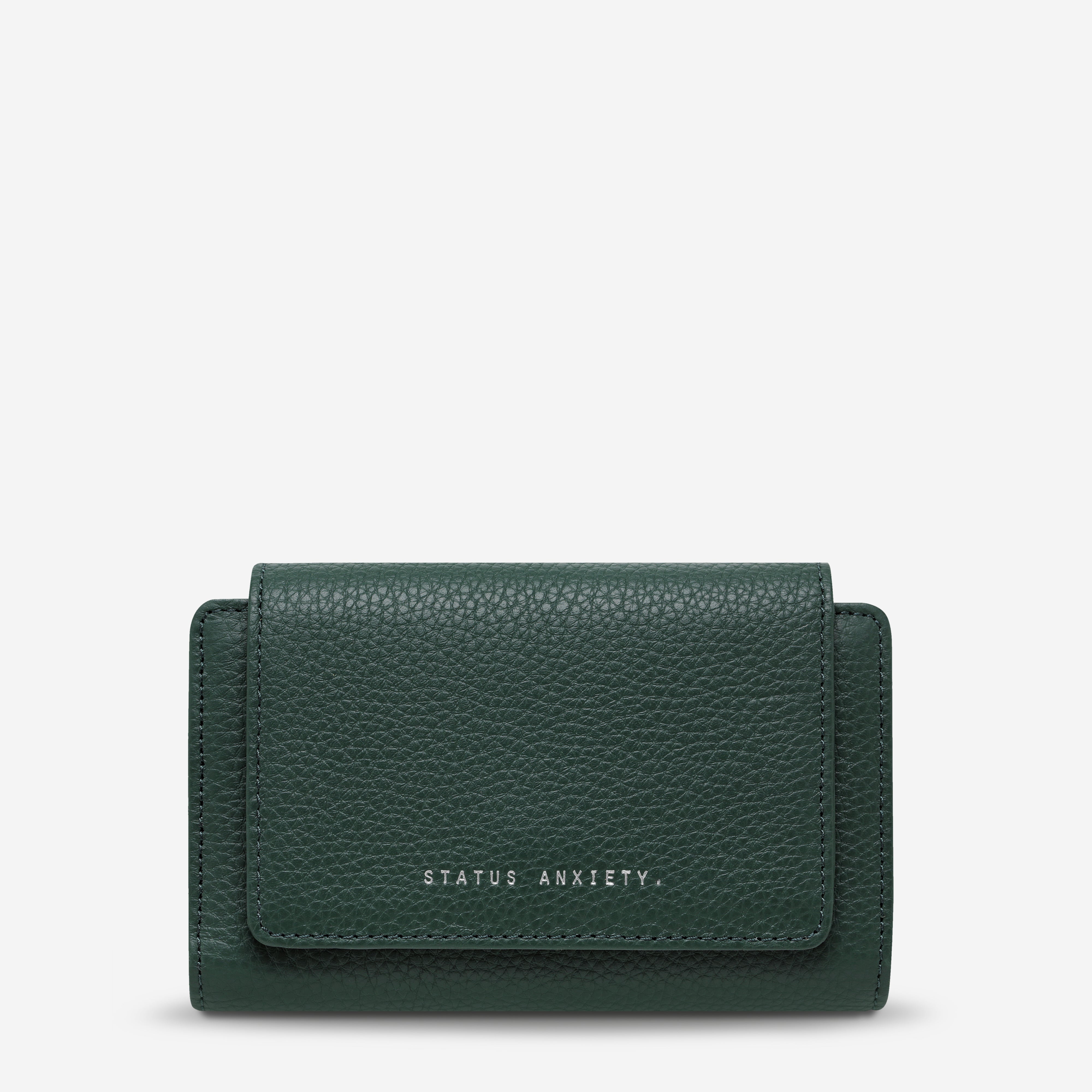 Status Anxiety Visions Women's Leather Wallet Teal