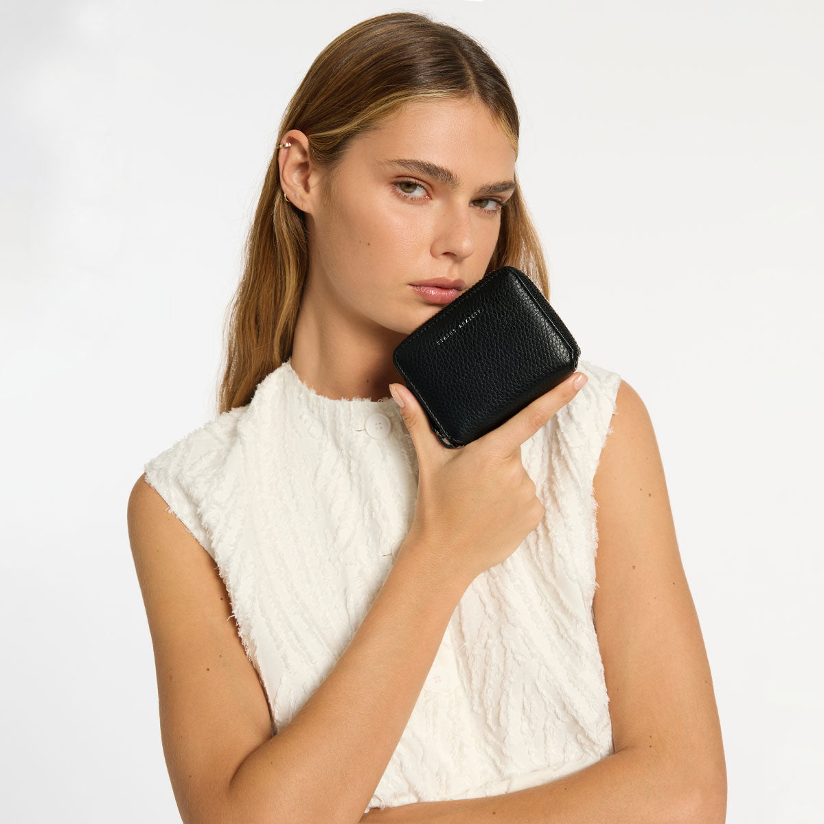 Status Anxiety Wayward Women's Leather Wallet Black