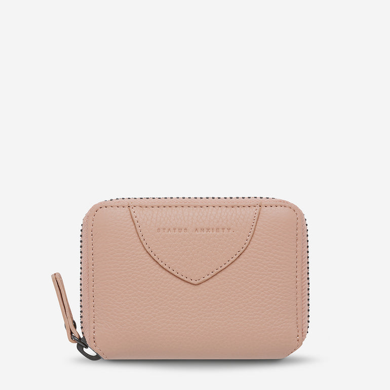 Status Anxiety Wayward Women's Leather Wallet Dusty Pink