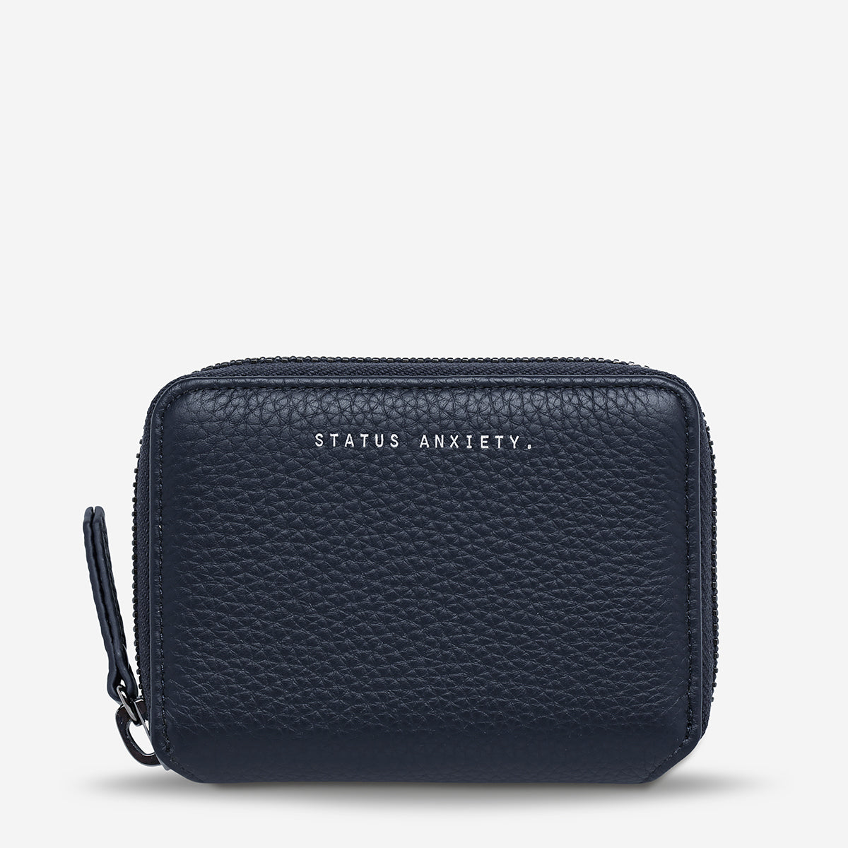 Status Anxiety Wayward Women's Leather Wallet Midnight Blue