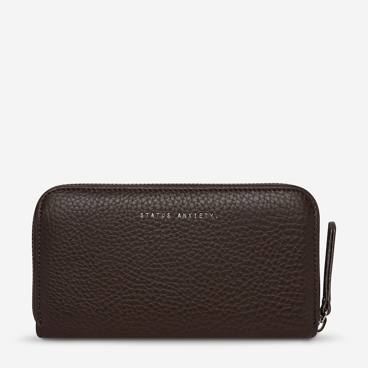 Status Anxiety Yet To Come Leather Wallet Cocoa