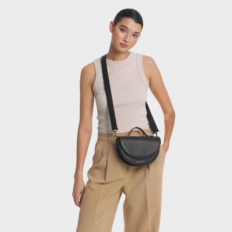 Status Anxiety All Nighter Women's Leather Crossbody Bag Green