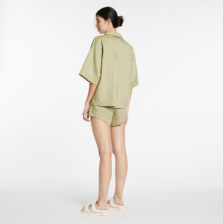 Status Anxiety Around Me Women's Shirt Sage