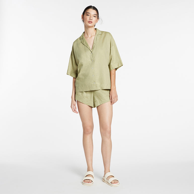 Status Anxiety Around Me Women's Shirt Sage