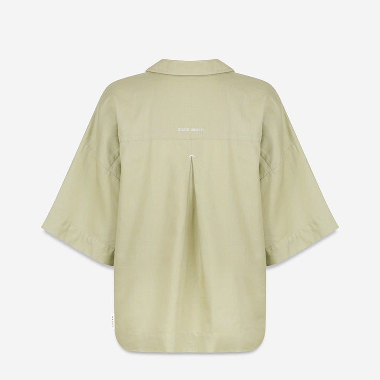 Status Anxiety Around Me Women's Shirt Sage