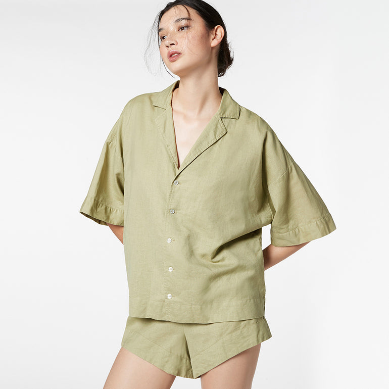 Status Anxiety Around Me Women's Shirt Sage