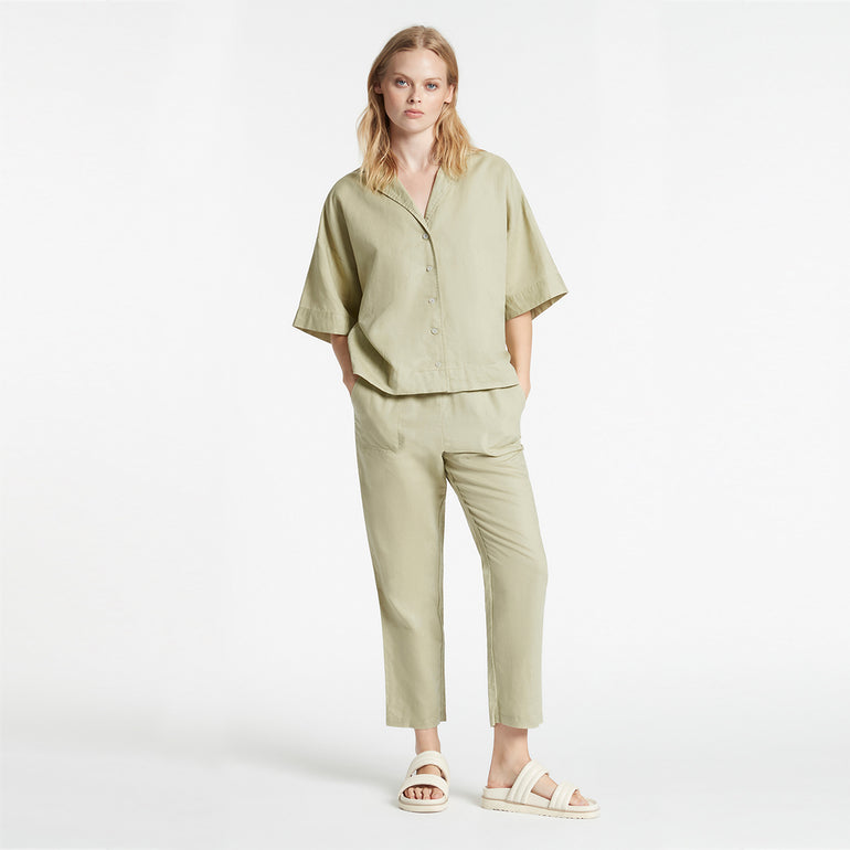 Status Anxiety Around Me Women's Shirt Sage