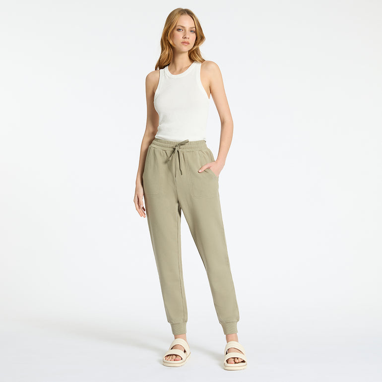 Sage Ladies' Pull On Jogger - Brown / X-Small