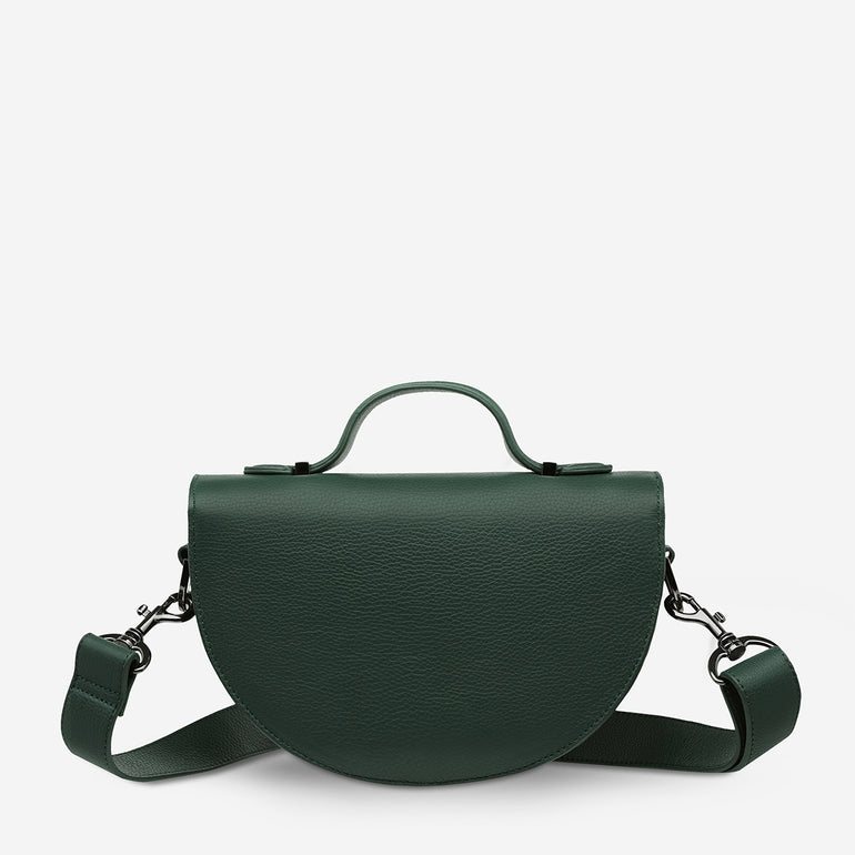 Status Anxiety All Nighter Women's Leather Crossbody Bag Green