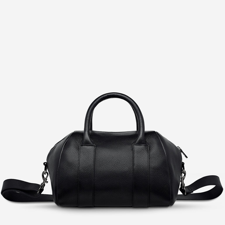 Status Anxiety As She Pleases Women's Leather Bag Black