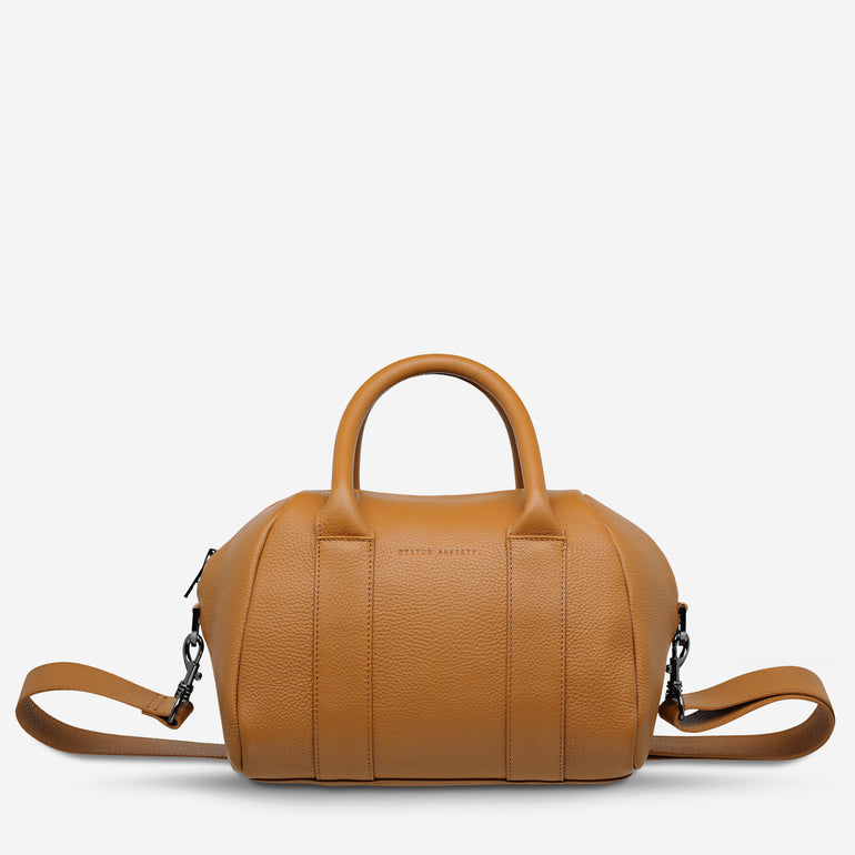 Status Anxiety As She Pleases Women's Leather Bag Tan