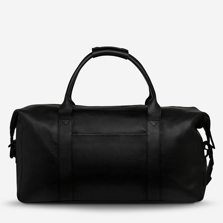 Status Anxiety Everything I Wanted Leather Duffle Bag Black