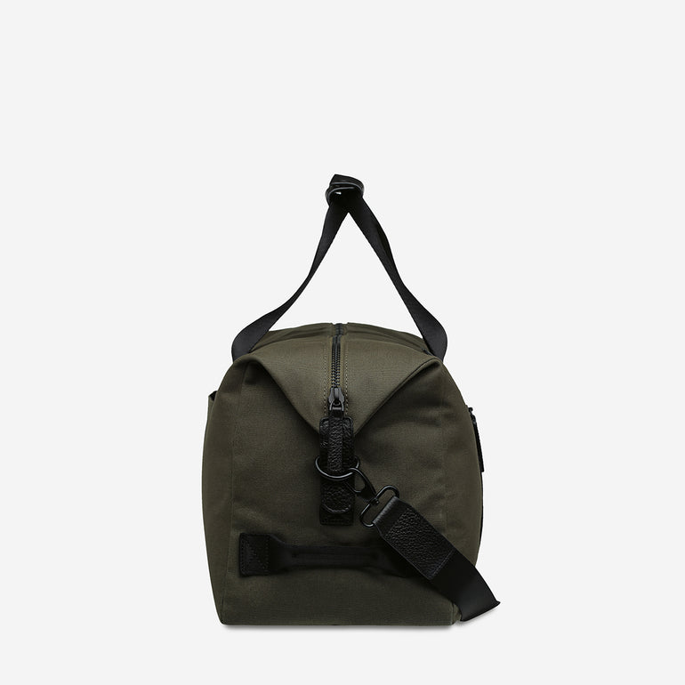 Status Anxiety Everything I Wanted Duffle Bag Khaki Canvas