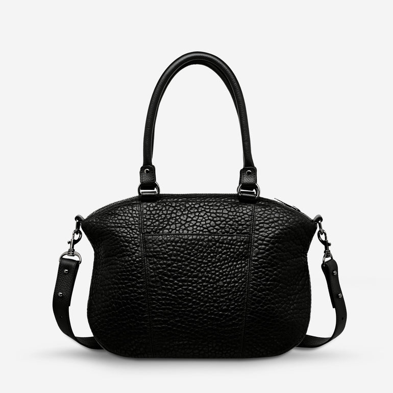 Status Anxiety Eyes to the Wind Women's Leather Bag Black Bubble