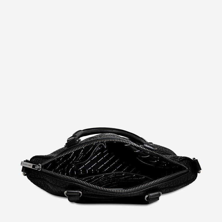 Status Anxiety Eyes to the Wind Women's Leather Bag Black  Bubble