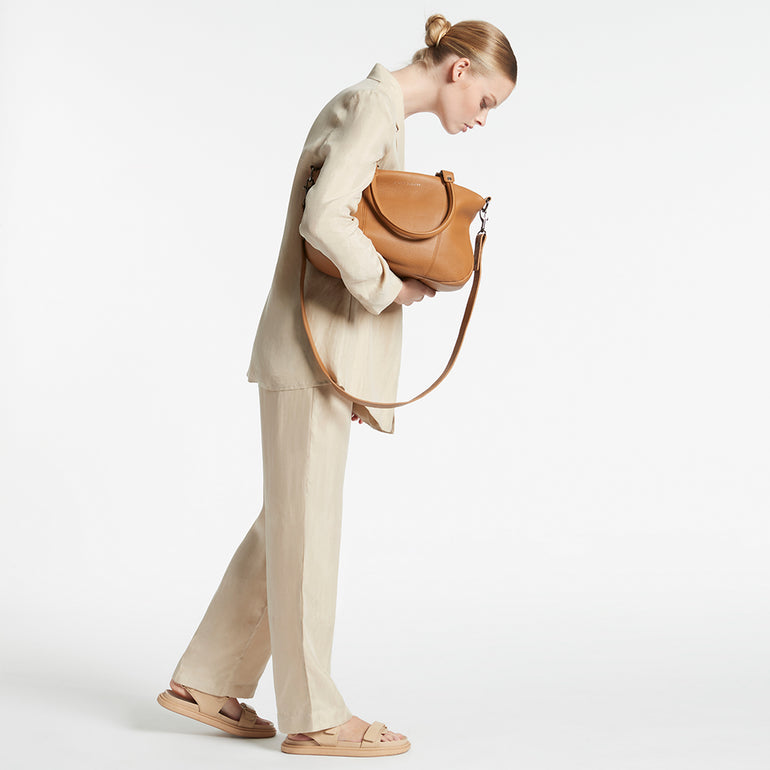 Status Anxiety Eyes to the Wind Women's Leather Bag Tan
