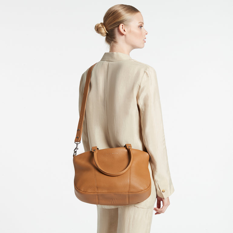 Status Anxiety Eyes to the Wind Women's Leather Bag Tan