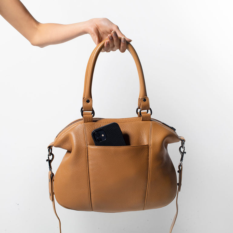 Status Anxiety Eyes to the Wind Women's Leather Bag Tan