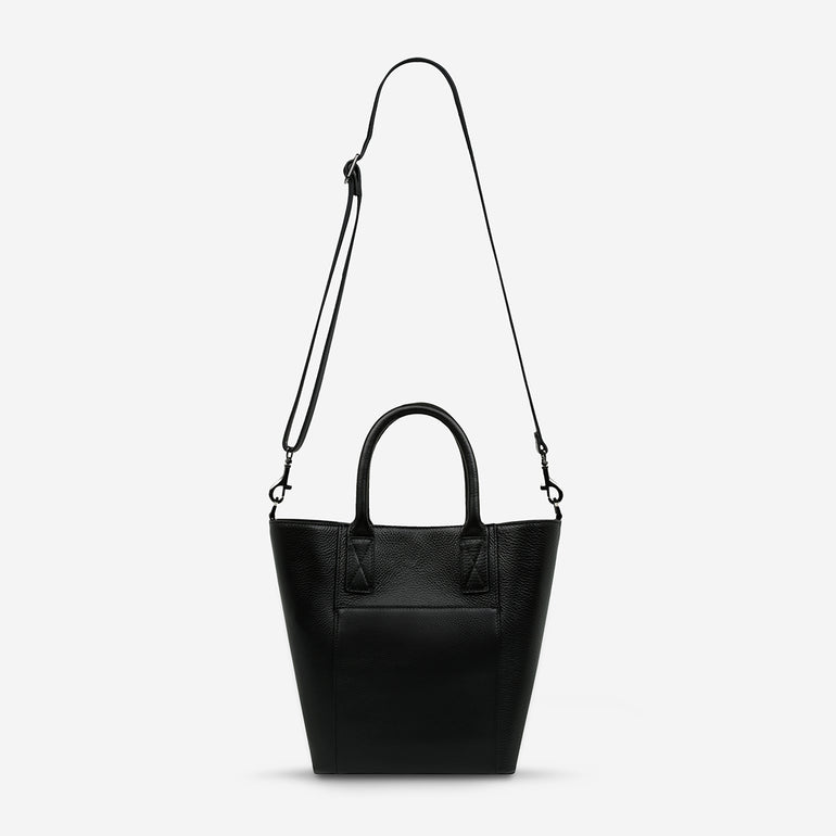 Status Anxiety Happy Medium Women's Leather Bag Black