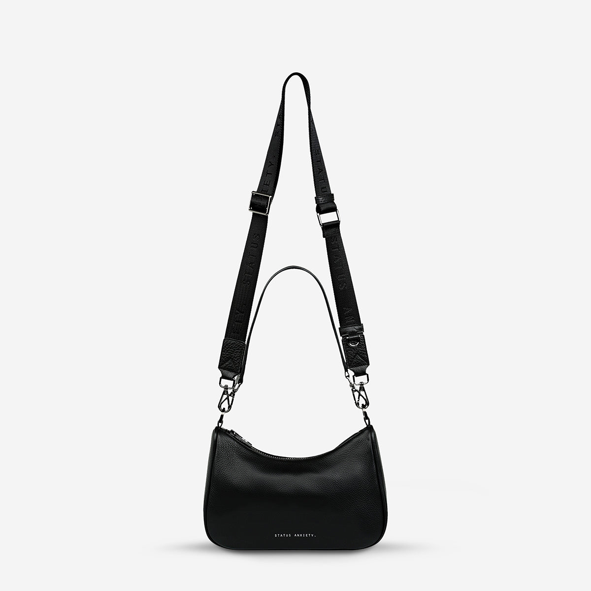 Status Anxiety Look Both Ways Handbag Black