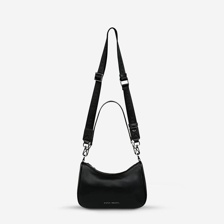 Status Anxiety Look Both Ways Handbag Black