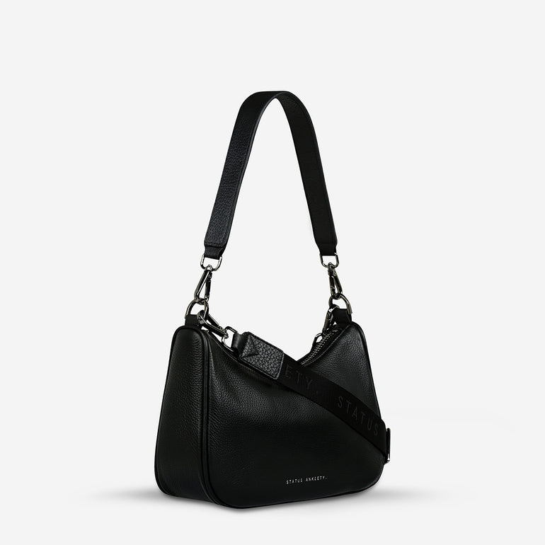 Status Anxiety Look Both Ways Handbag Black