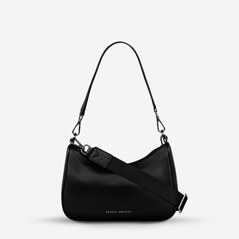 Status Anxiety Look Both Ways Handbag Black