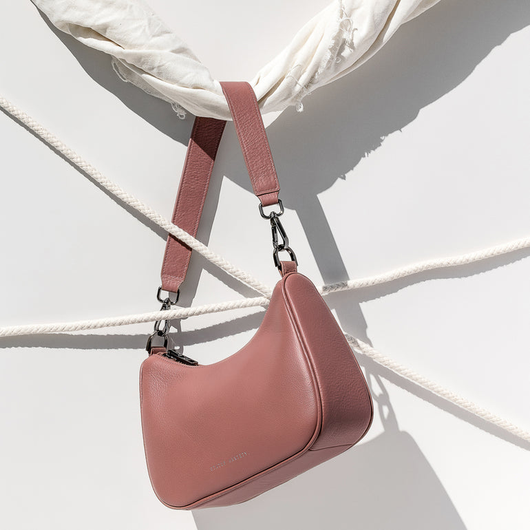 Status Anxiety Look Both Ways Handbag Dusty Rose