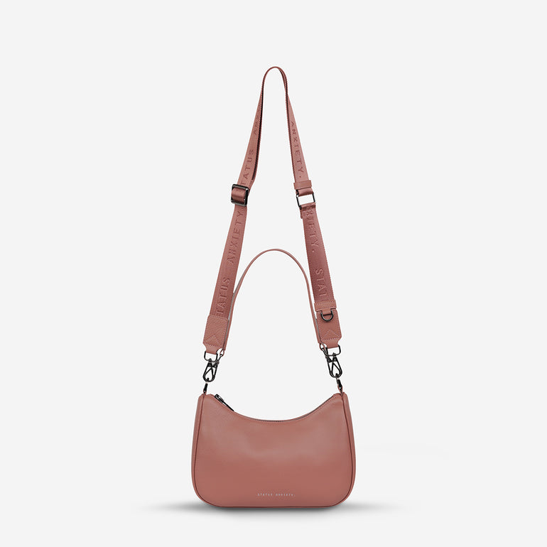 Status Anxiety Look Both Ways Handbag Dusty Rose
