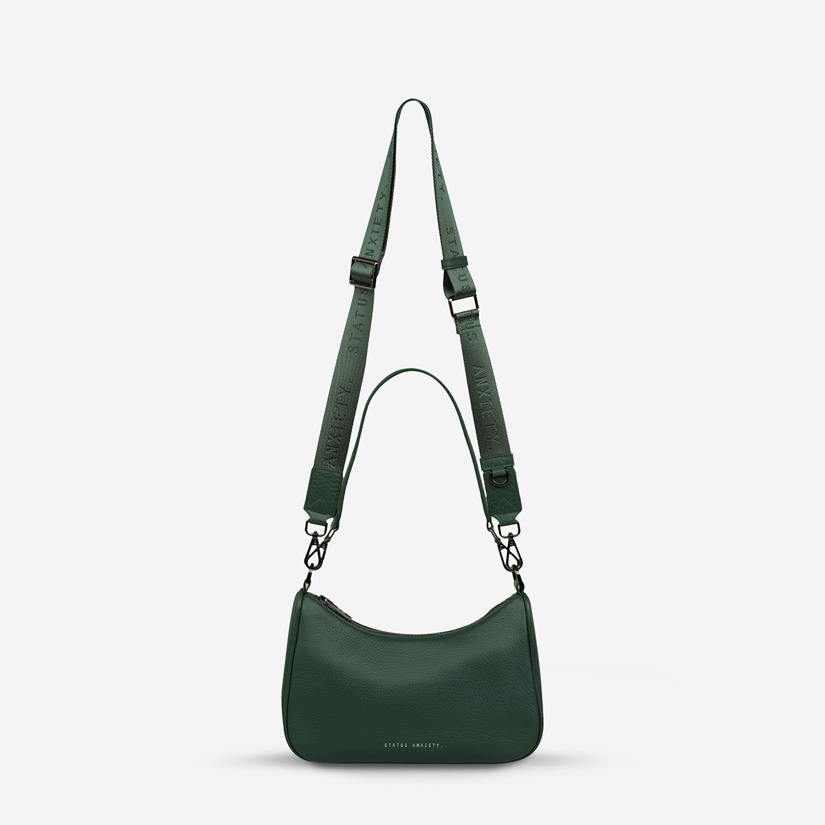 Status Anxiety Look Both Ways Handbag Green