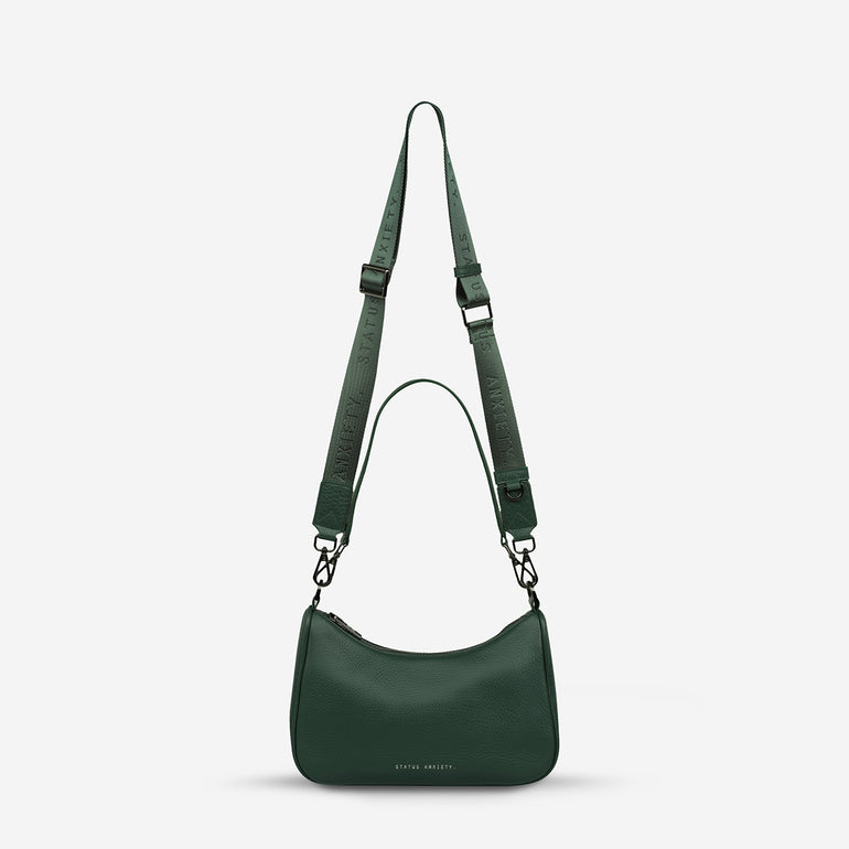 Status Anxiety Look Both Ways Handbag Green