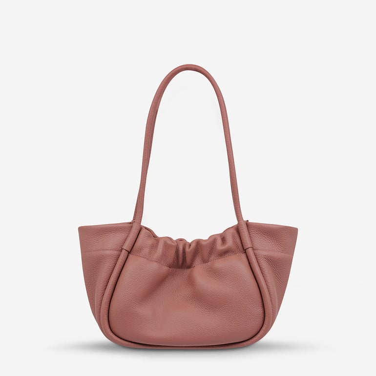 Status Anxiety Ordinary Pleasures Women's Leather Handbag Dusty Rose