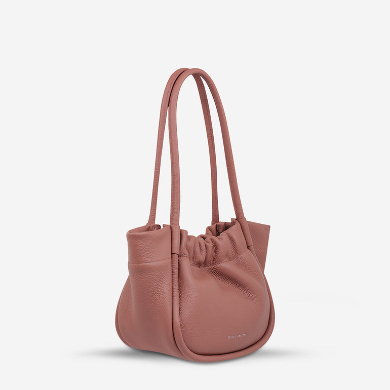 Status Anxiety Ordinary Pleasures Women's Leather Handbag Dusty Rose