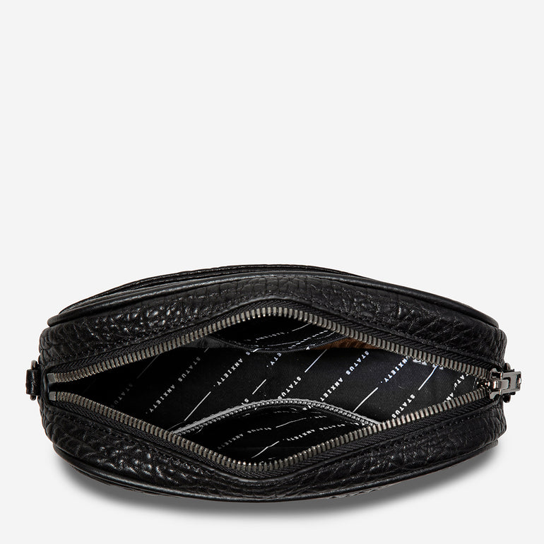 Status Anxiety Plunder With Webbed Strap Black Bubble