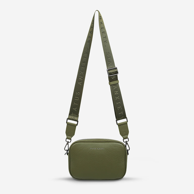 Status Anxiety Plunder With Webbed Strap Khaki